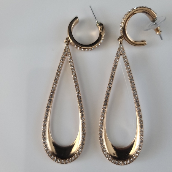 Long Drop Fashion Earrings 3 in Long - Picture 3 of 10